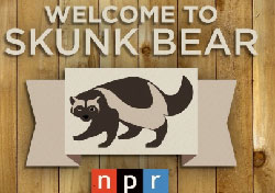 Website for Skunk Bear NPR